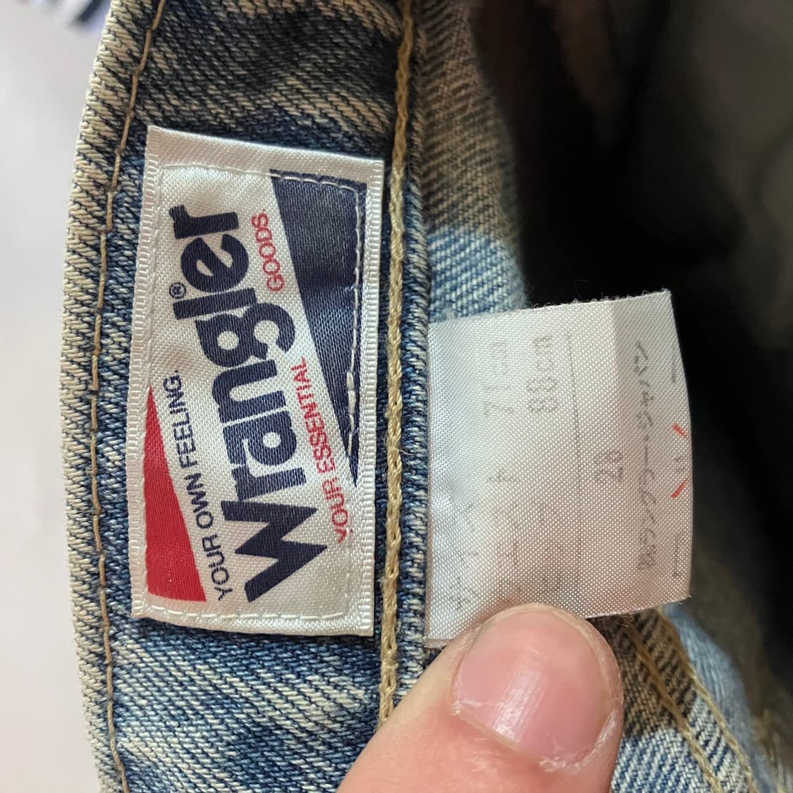 랭글러 워크 데님 팬츠 상품이미지6