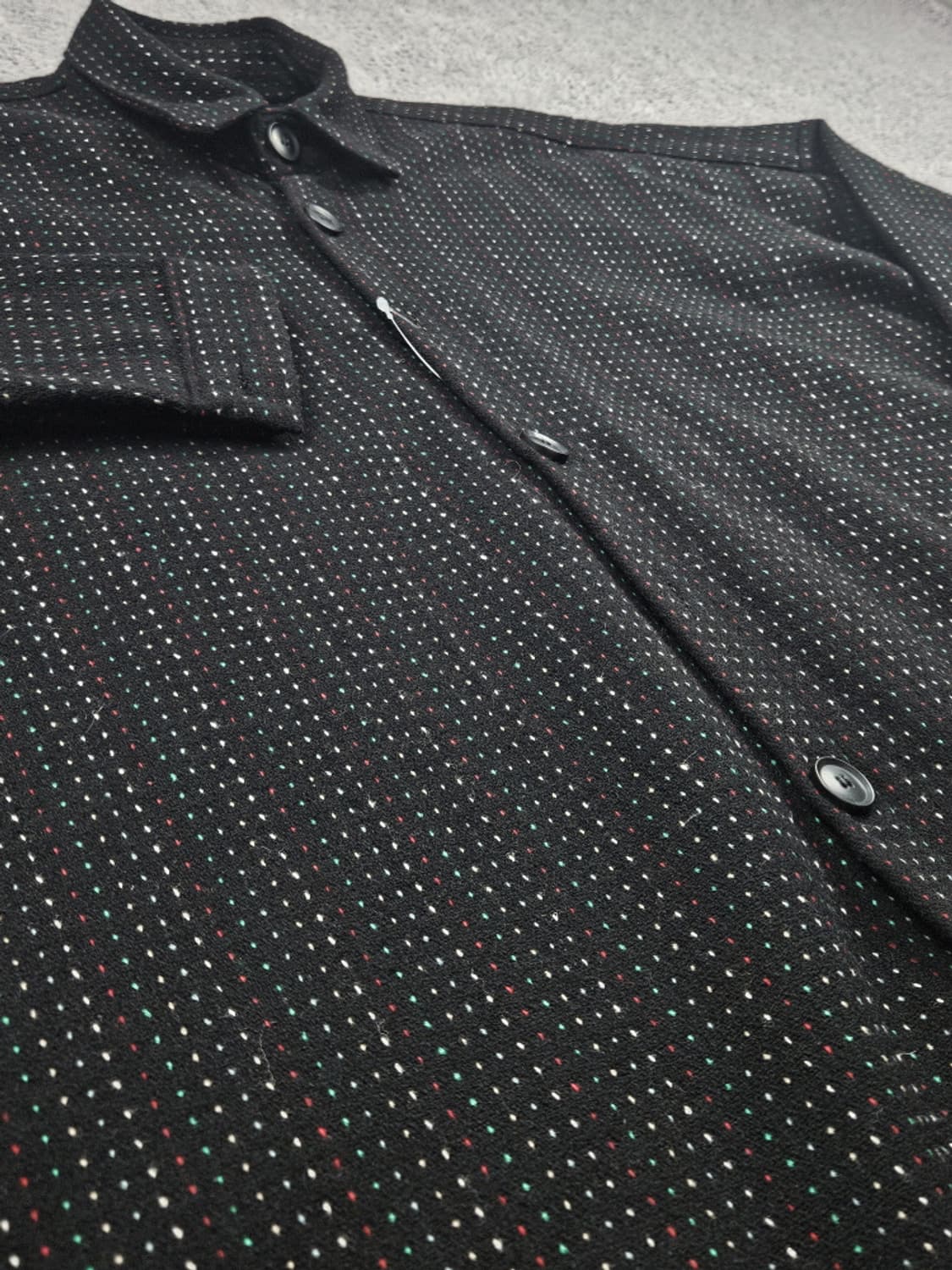 빈티지 헤비 코튼 패턴 셔츠 ( 상세설명참조 ) / 10337 상품이미지9