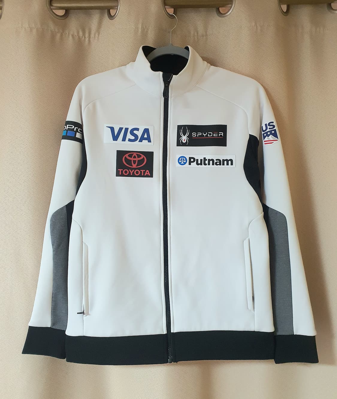 (상태최상) 스파이더 스키팀 레플리카 집업 자켓 90 상품이미지1