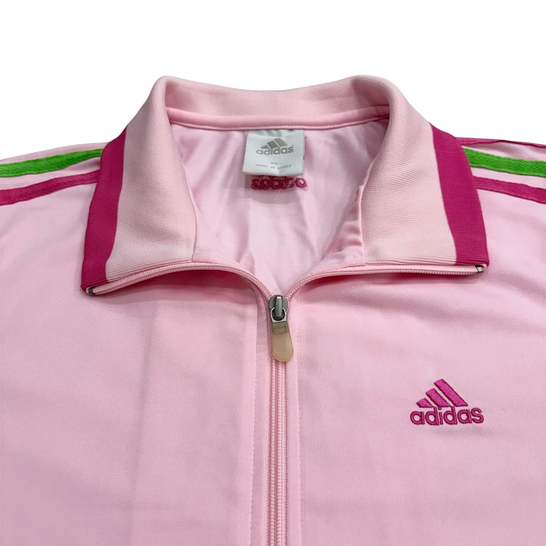 아디다스 여성 핑크 트랙탑 져지 (95) 상품이미지3