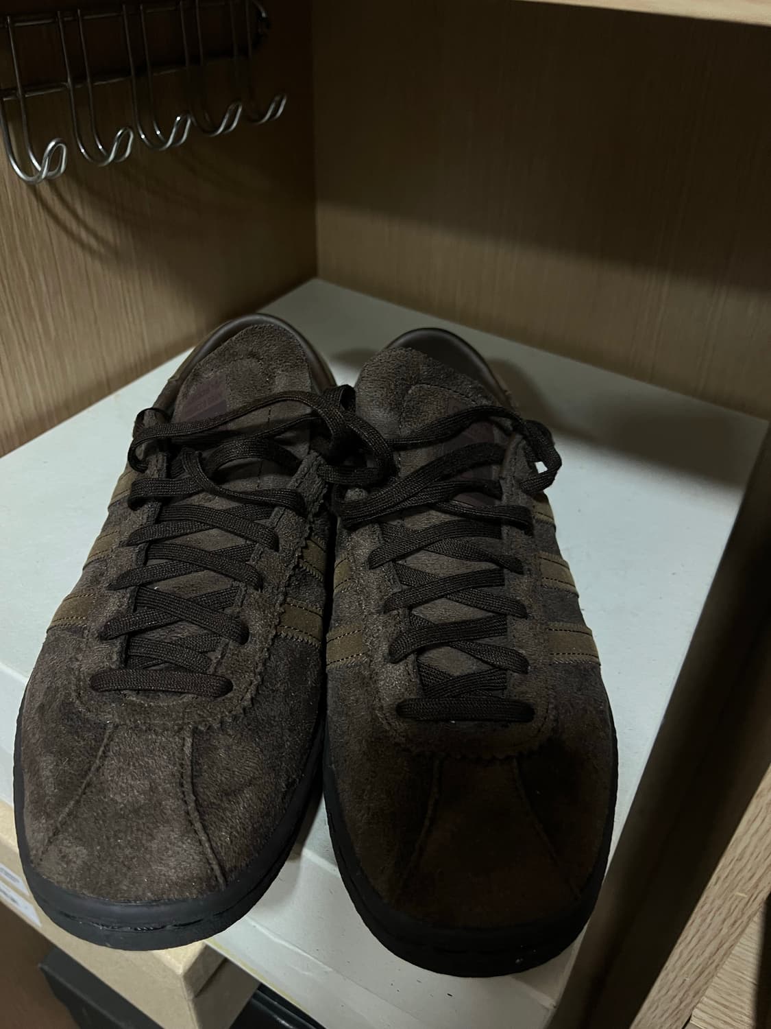 아디다스 토바코 그루엔 다크브라운 255사이즈 팝니다 상품이미지8