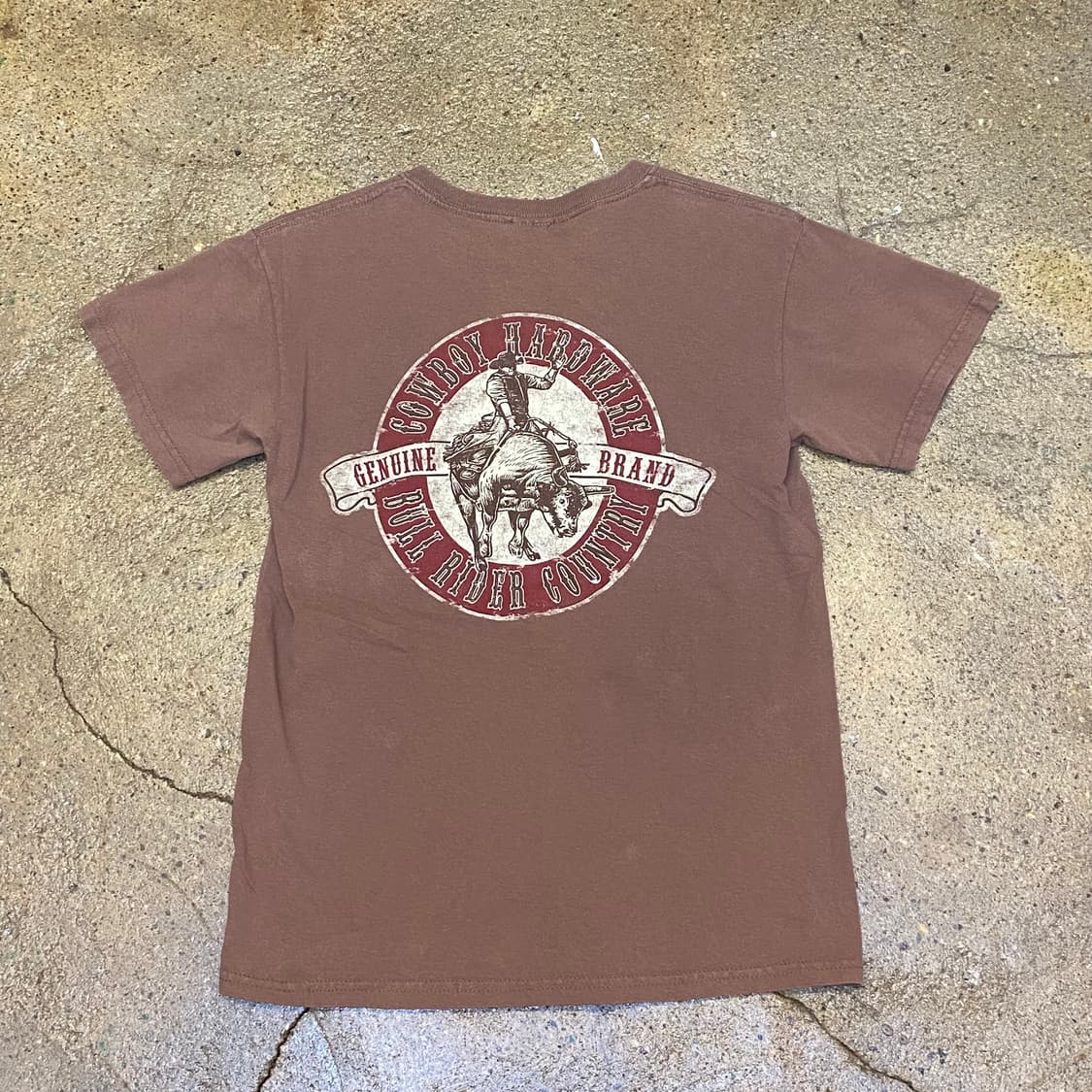 미국 빈티지 찐 카우보이 BULL RIDER 티셔츠 반팔티 상품이미지5