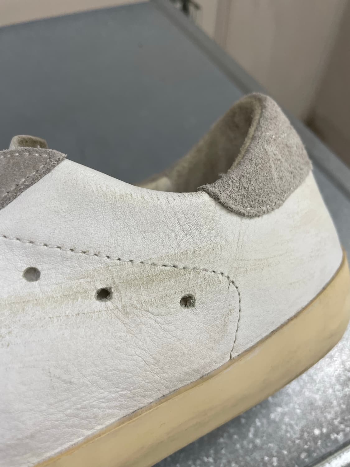 골든구스 슈퍼스타 화이트 스니커즈 41 상품이미지9