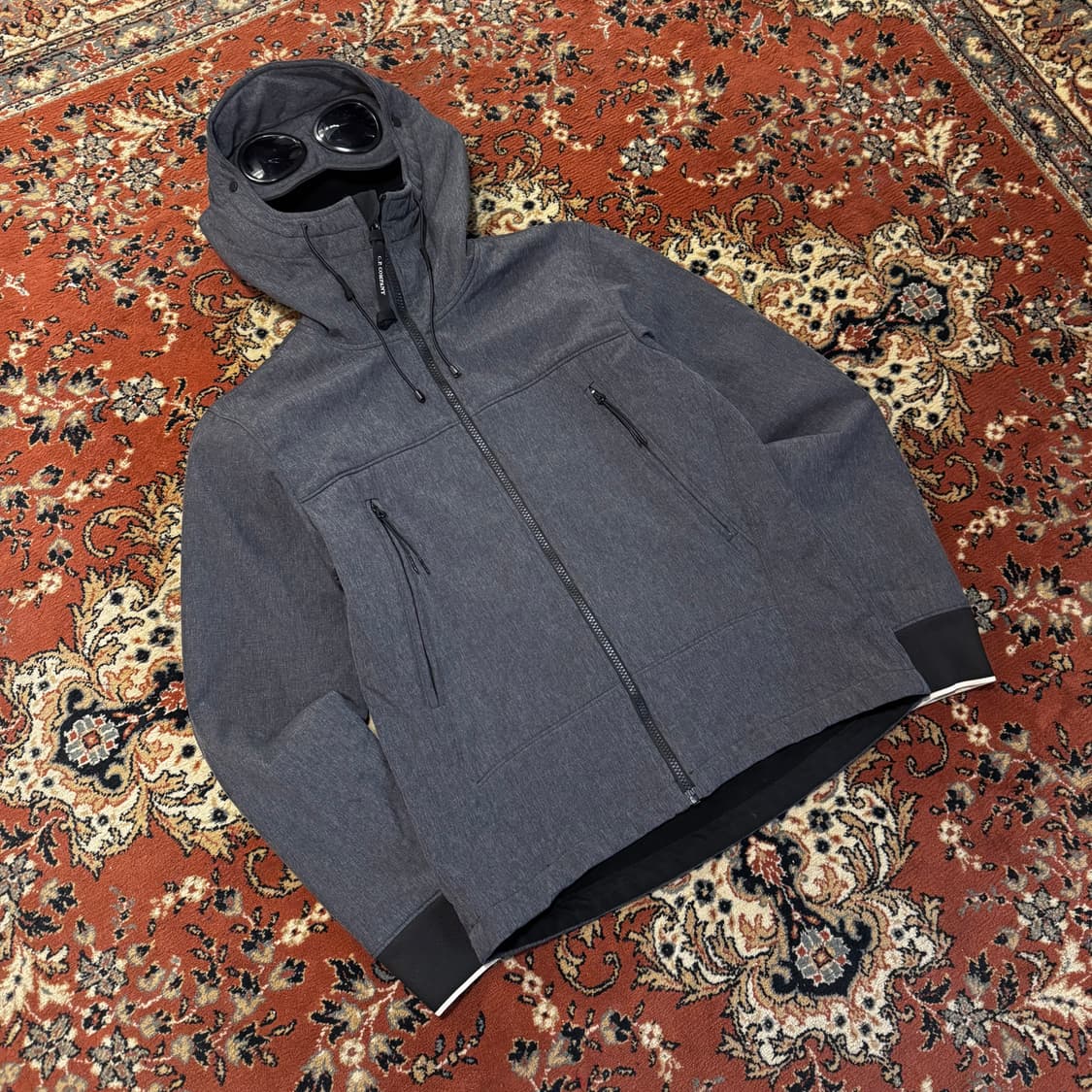 CP컴퍼니 고글 쉘 후드 자켓 (M) 새상품 상품이미지2