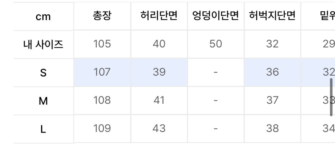 주앙옴므 / 리파인드 와이드 데님 팬츠 / 리브드 브라운 /L 상품이미지2