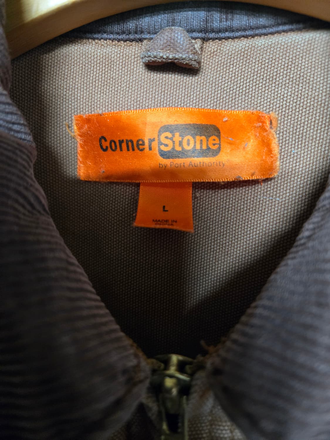 Corner Stone 워크자켓 탄브라운   L 상품이미지4