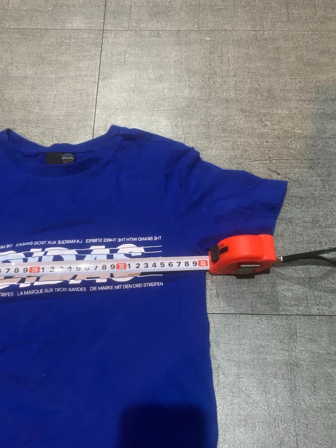 Adidas 아디다스 핀터깔y2k 딱붙핏 반팔티셔츠 상품이미지2