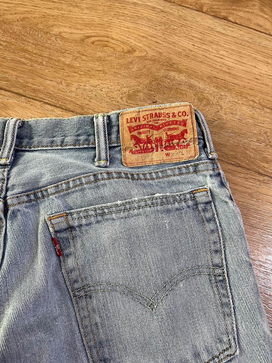 빈티지 리바이스 517 32*30 연청 판매 상품이미지3