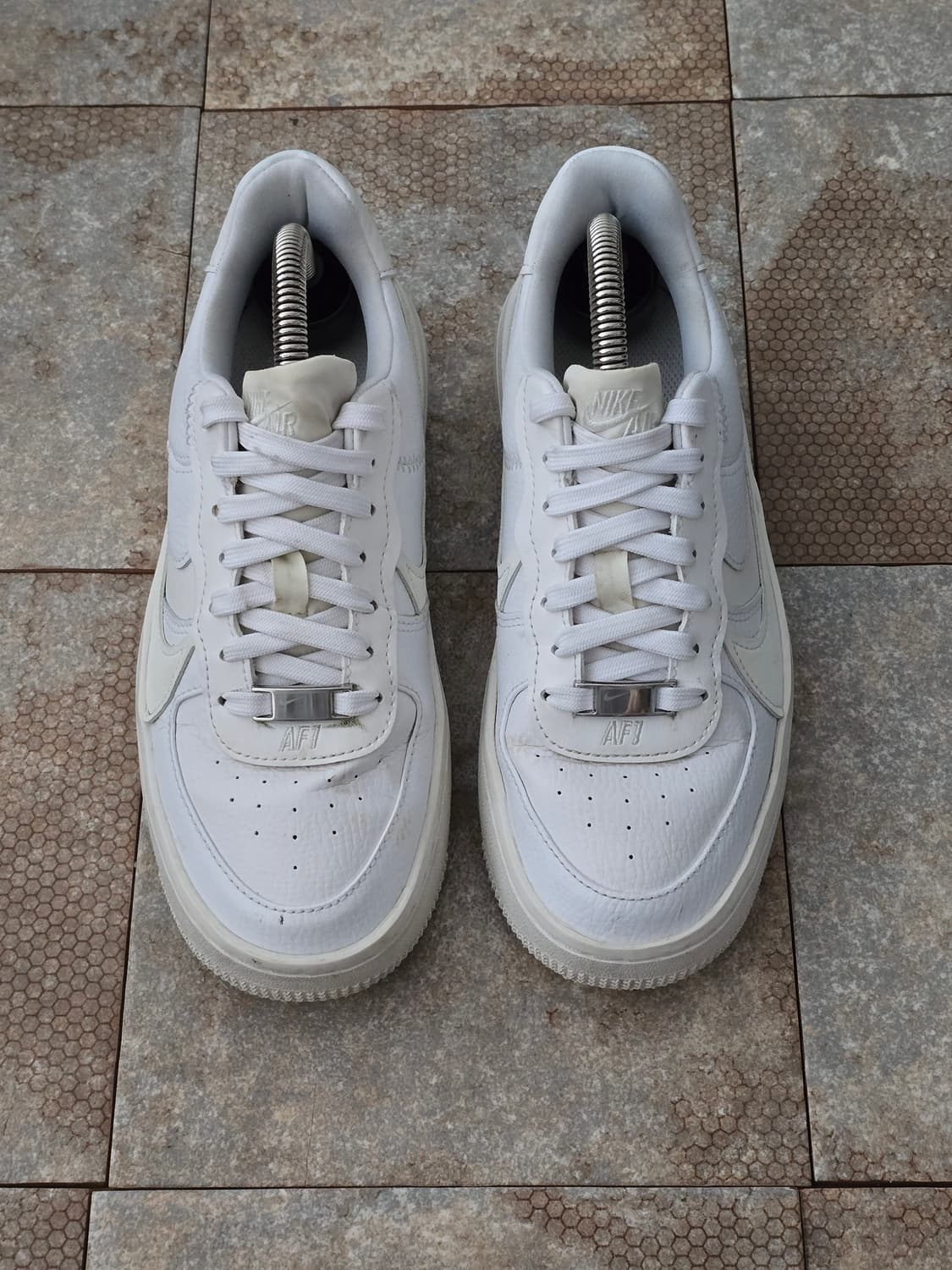 (225)나이키 에어포스 1 플랫폼 화이트 상품이미지2