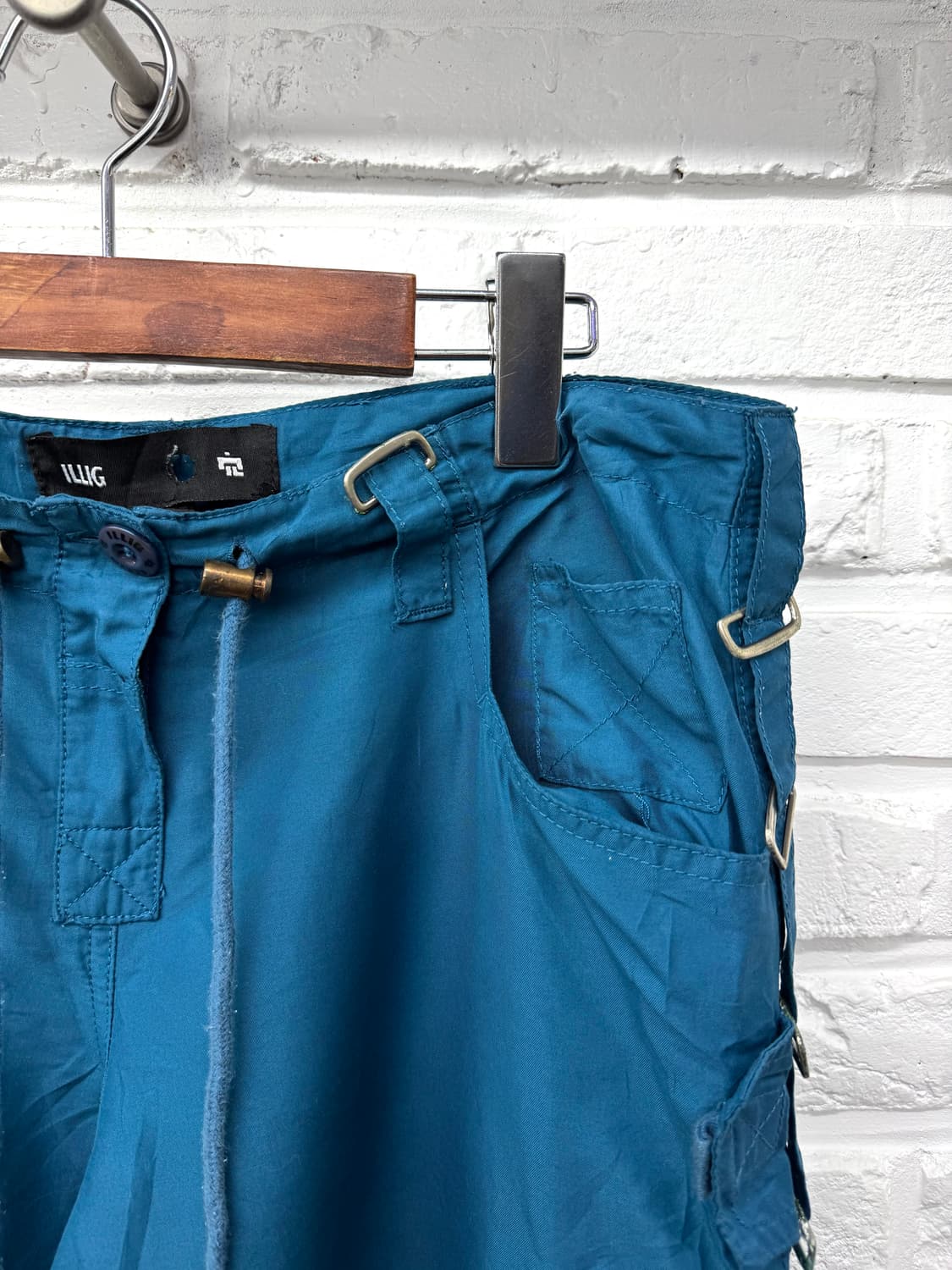 Illig 블루 스트링 카고팬츠 상품이미지5