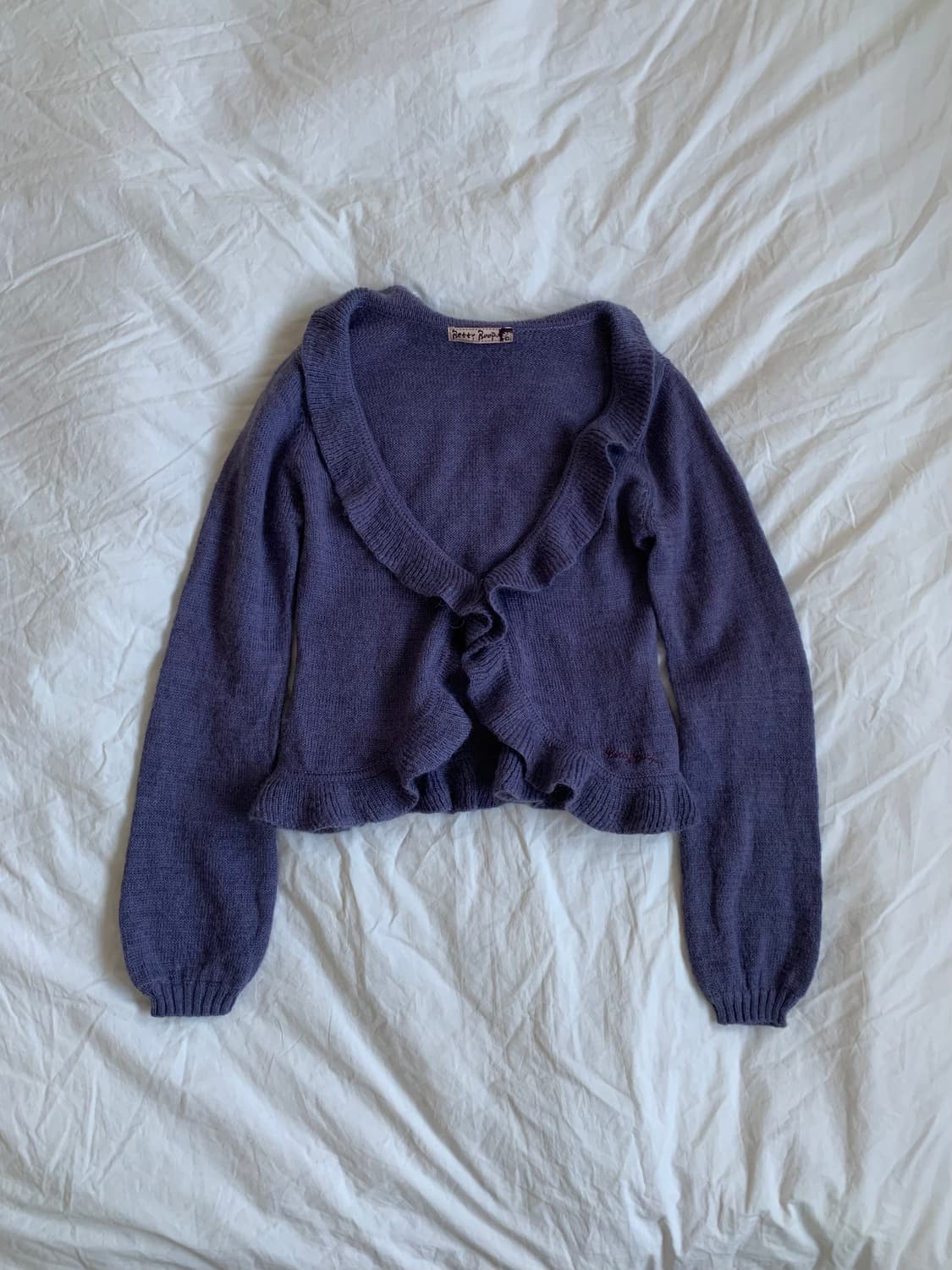 Betty Boop 프릴 가디건 상품이미지1