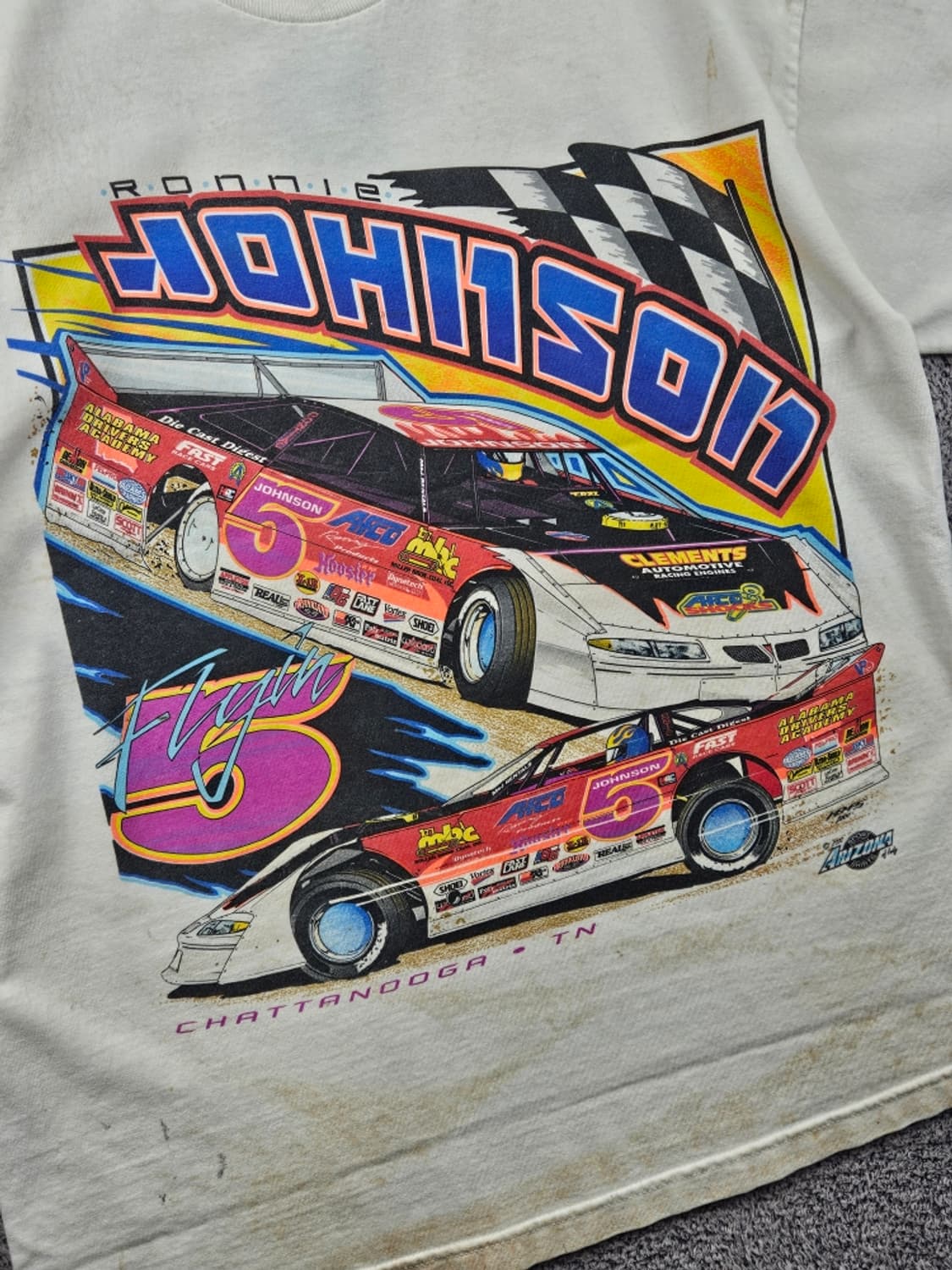 2000 애리조나 로니존슨 레이싱 반팔 티셔츠 ( L ) / 11923 상품이미지5