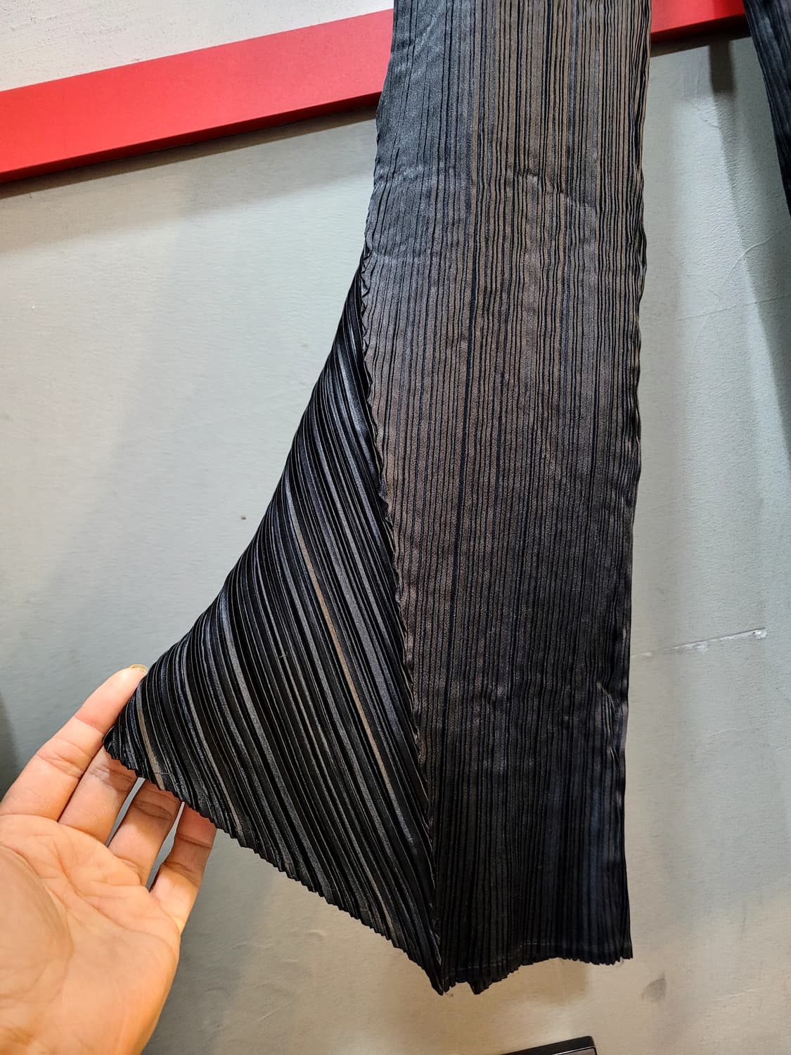 정품 이세이미야케 플리츠 가디건 + 플리츠 팬츠 셋업 상품이미지9