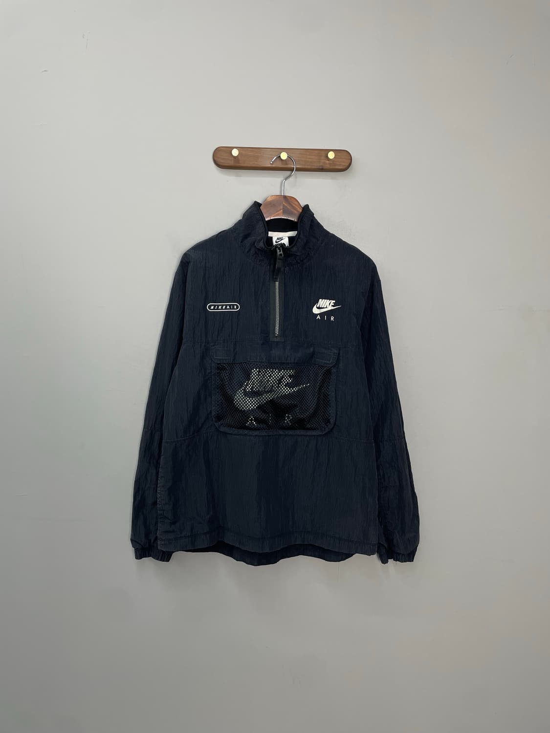 나이키 에어 아노락 블랙 바람막이 H1656 상품이미지2