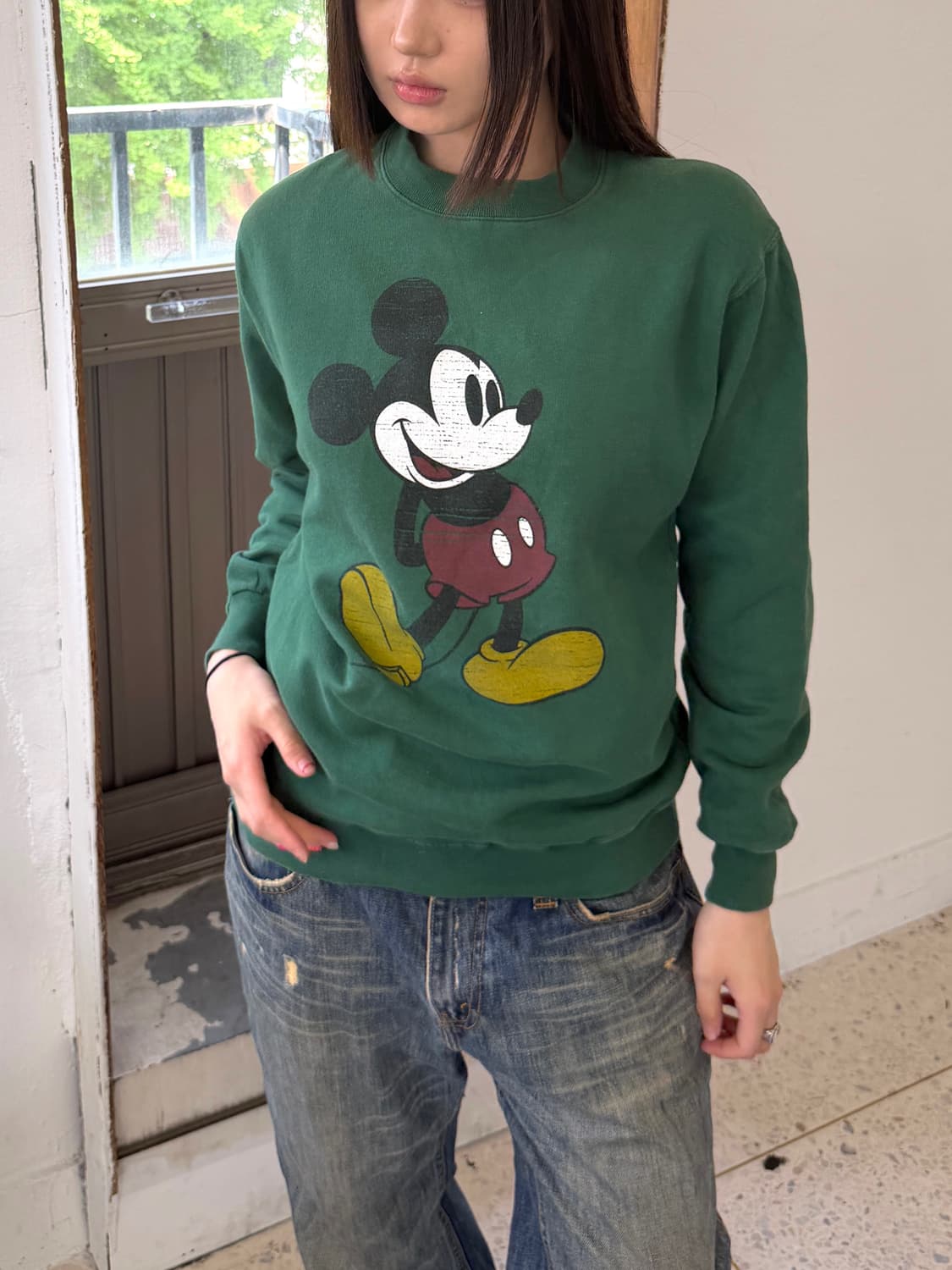 디즈니 미키마우스 맨투맨 상품이미지4