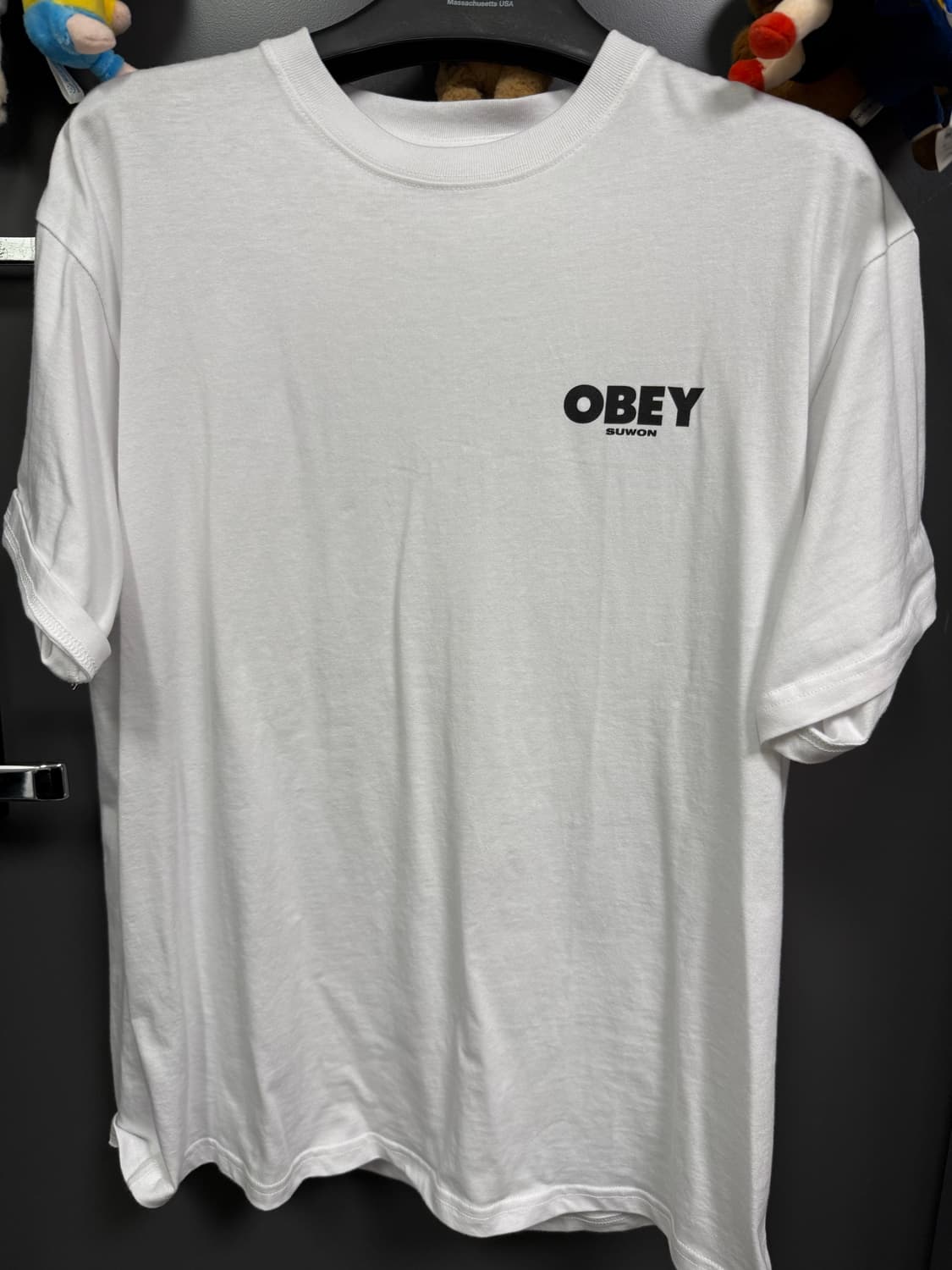 Obey 흰색 티셔츠 M 남여공용 상품이미지2