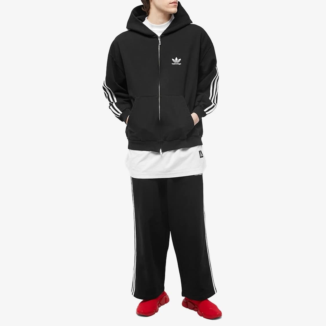 발렌시아가 아디다스 후드 집업 XXS(남녀공용) 상품이미지8