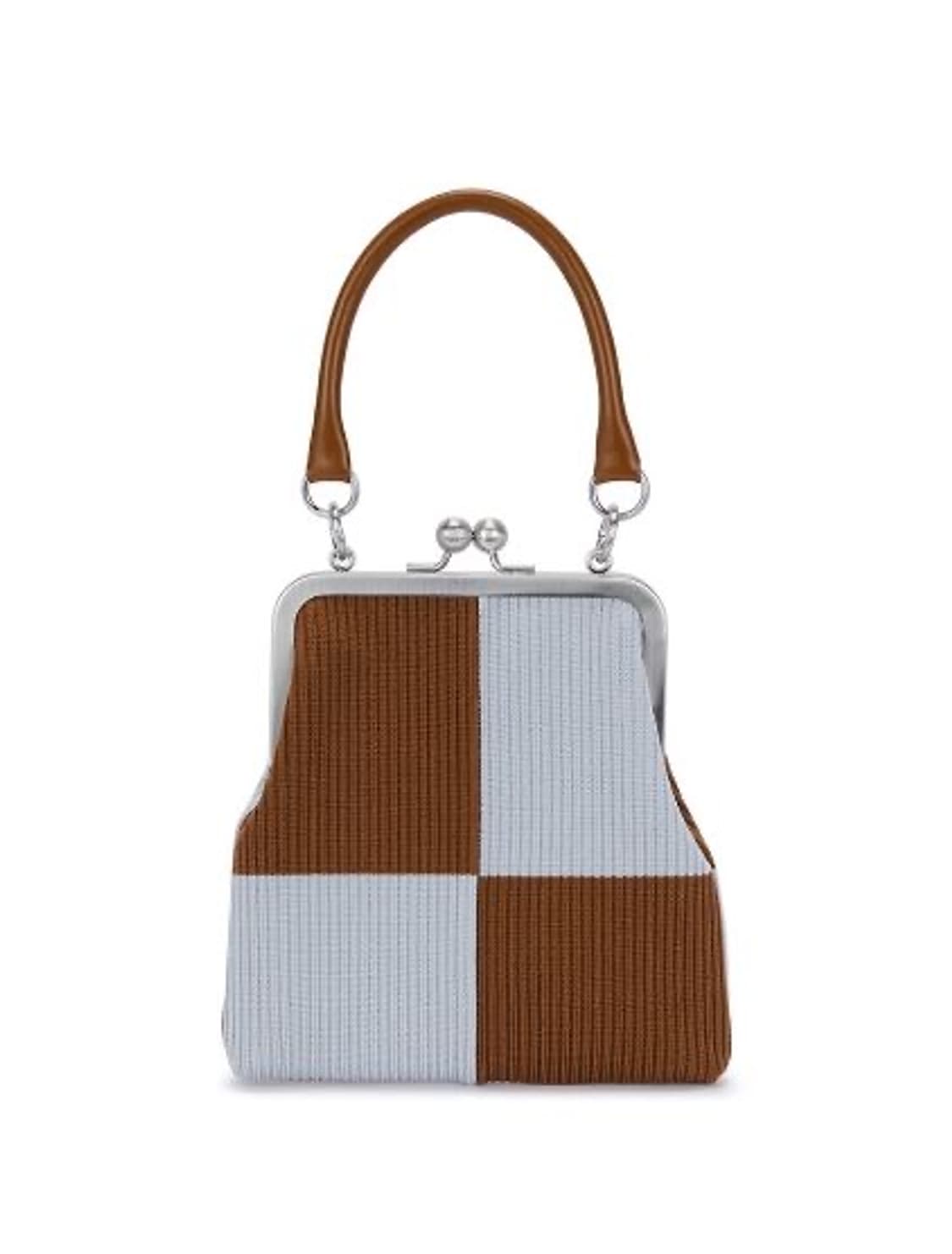 마지셔우드 BOLITA FRAME BAG_brown/skyblue 상품이미지1