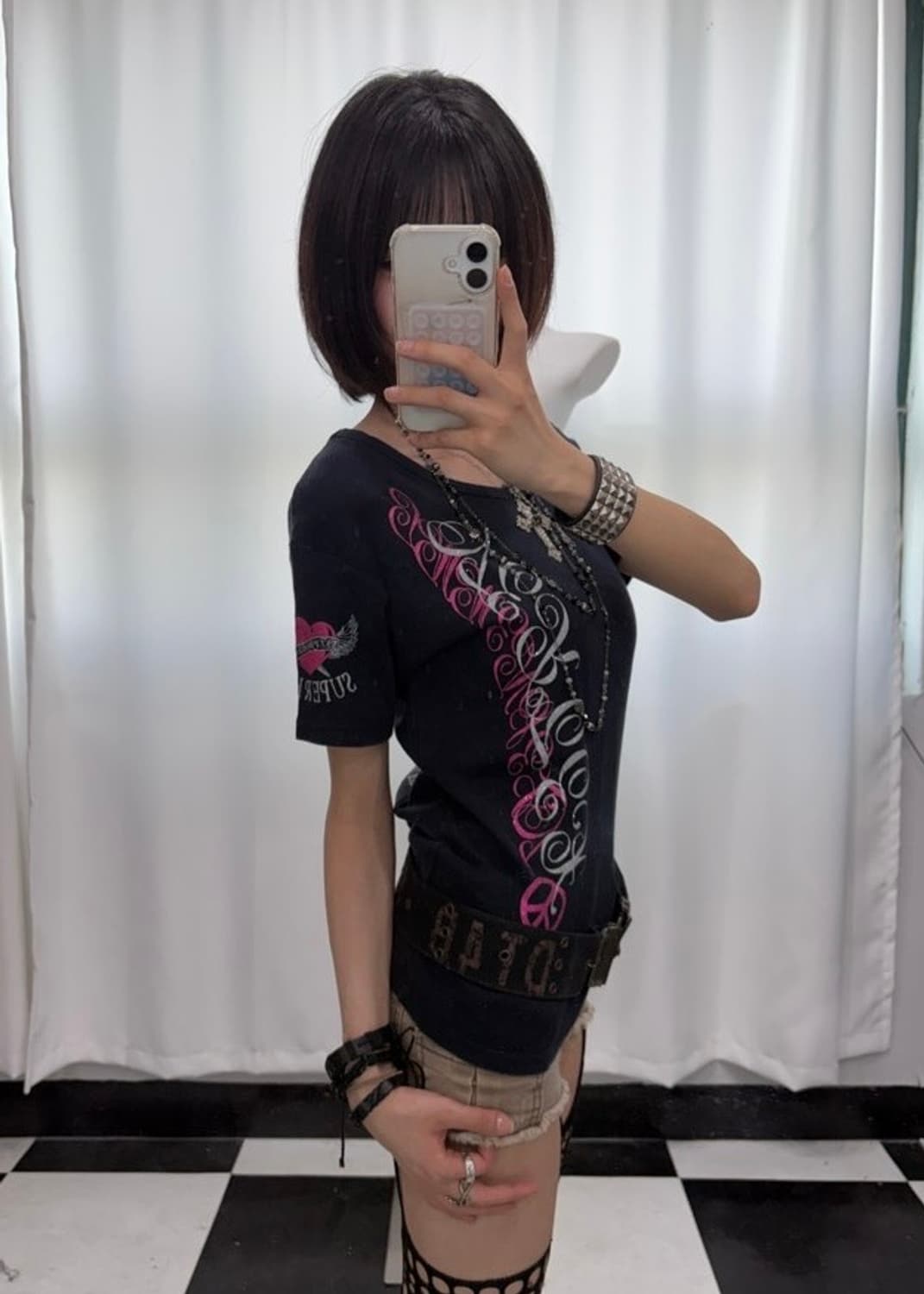 🎸재패니즈 프린팅 블랙 티셔츠🎸 상품이미지2