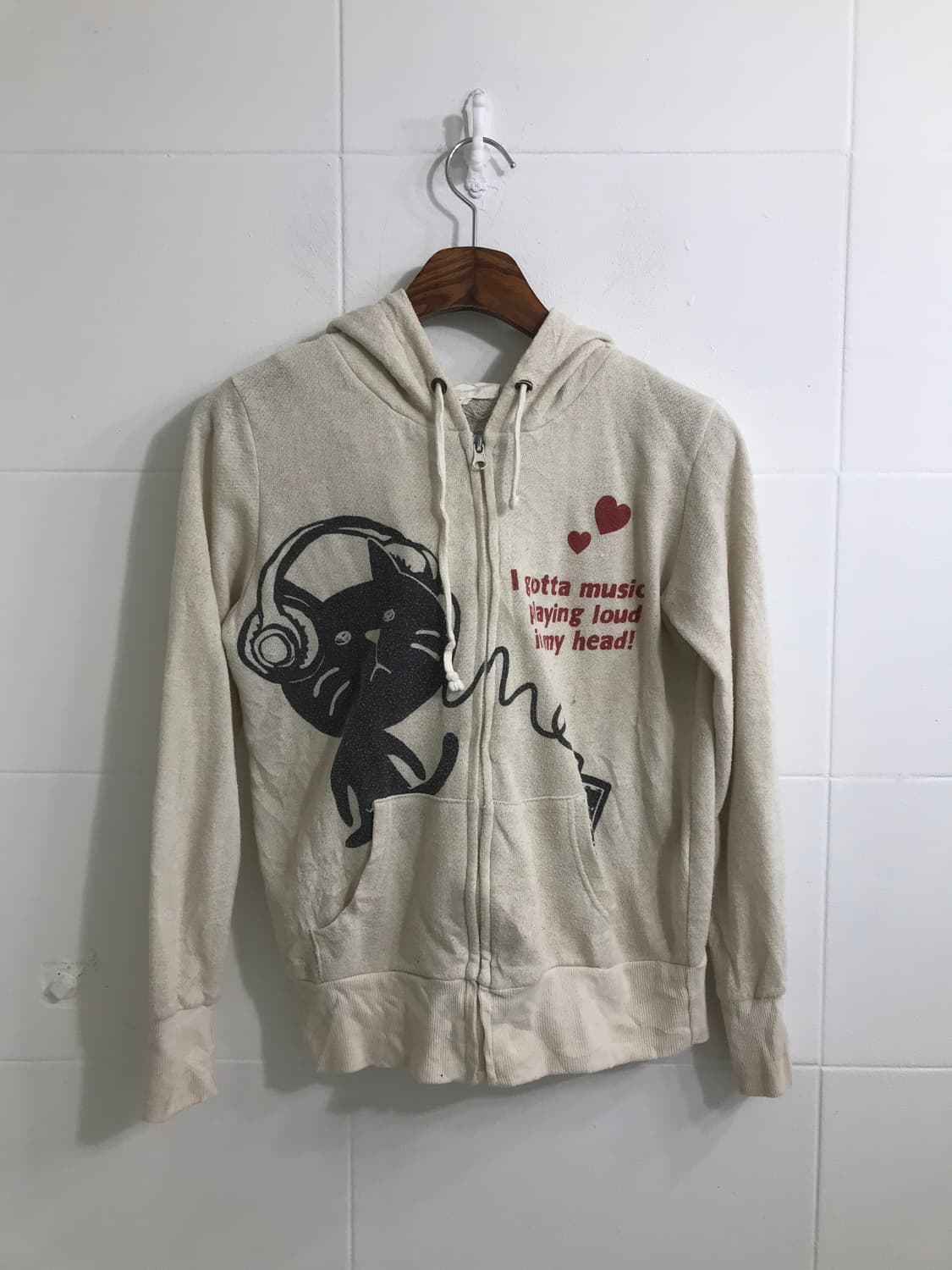 빈티지 베이이 퍼 코트 페어리 네코 모리걸 코디세트 상품이미지6