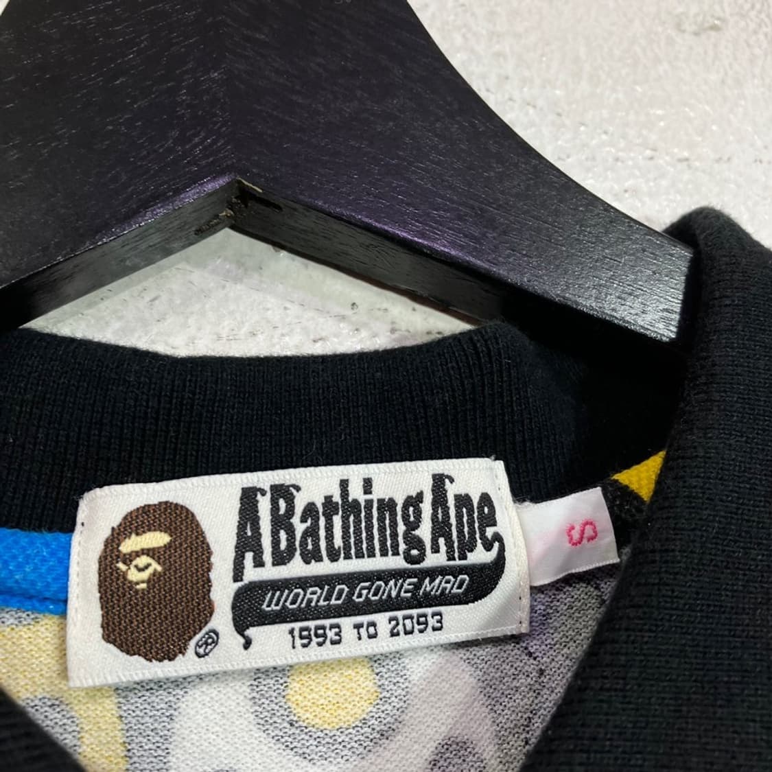 베이프 베이비 마일리노 반팔 카라티 상품이미지5