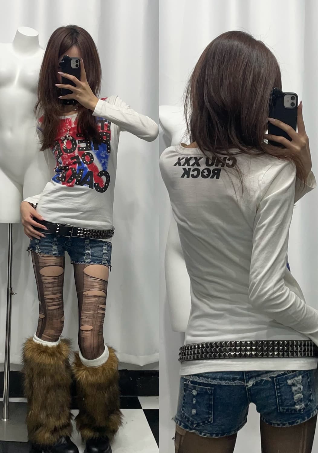 🎸유니온 잭 프린팅 롱 슬리브🎸 상품이미지1