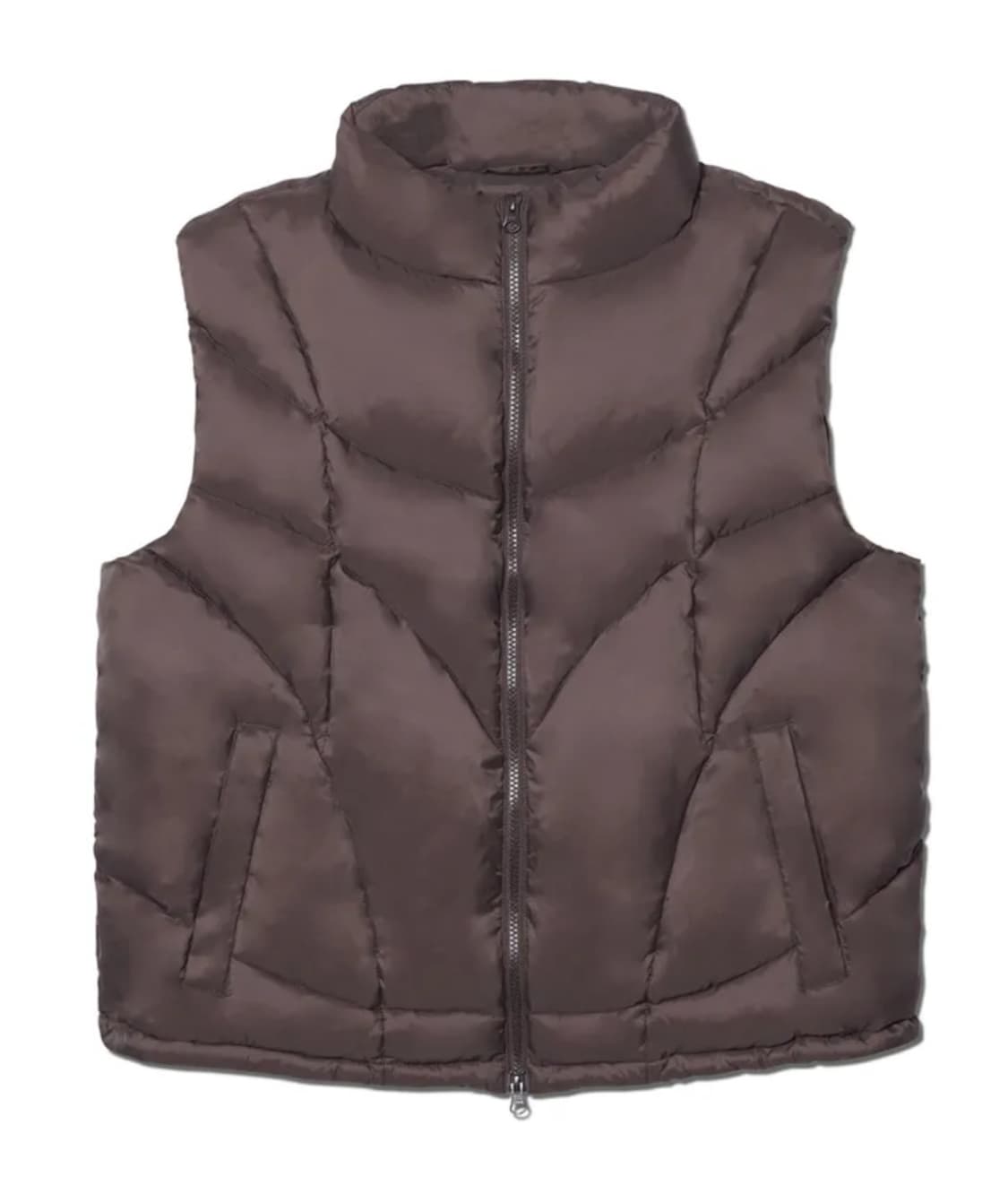 (오늘만이가격) 노매뉴얼 패딩 베스트 브라운 L  상품이미지2