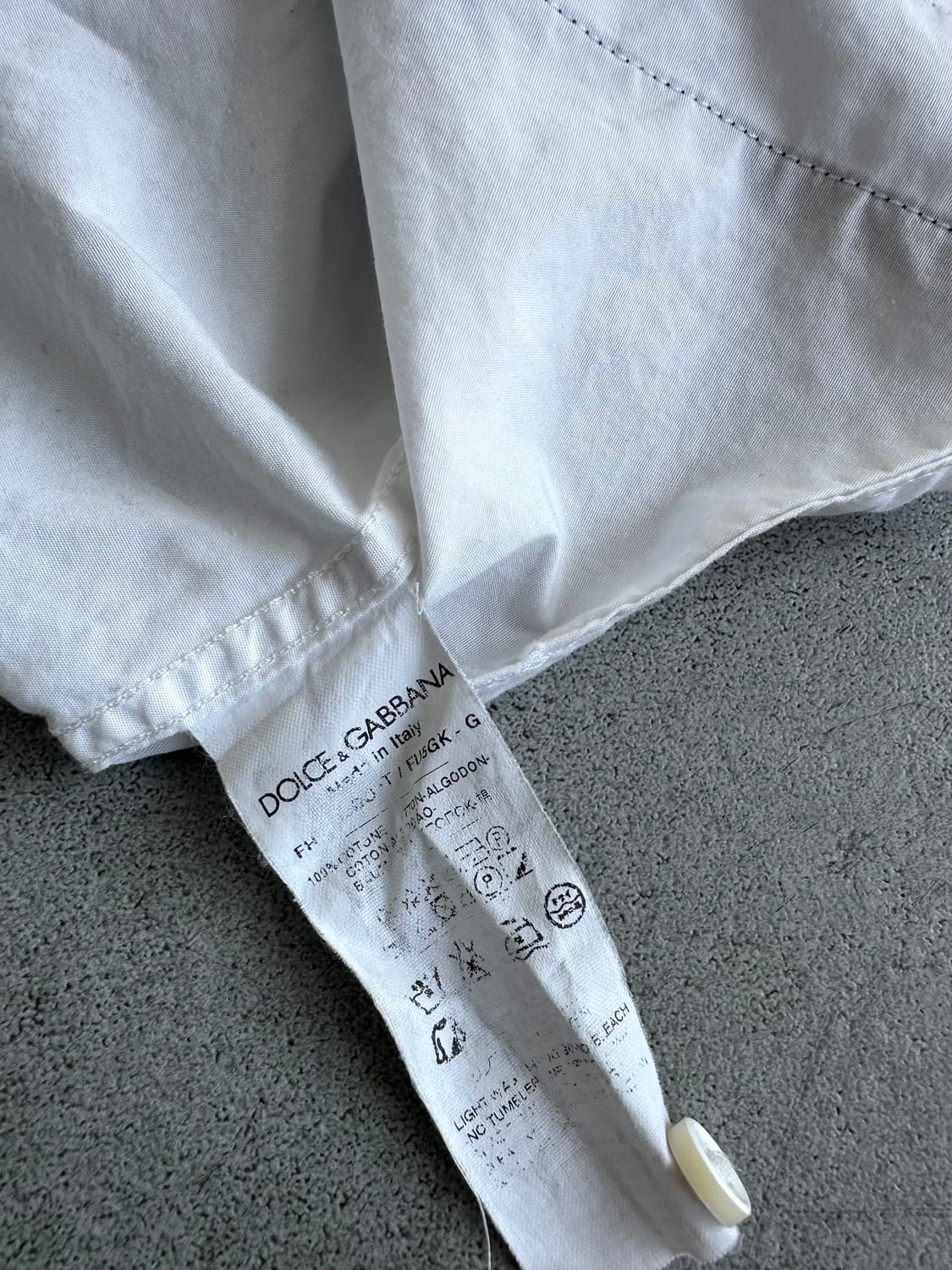 돌체앤가바나 GOLD 벨벳 스트라이프 셔츠 상품이미지7