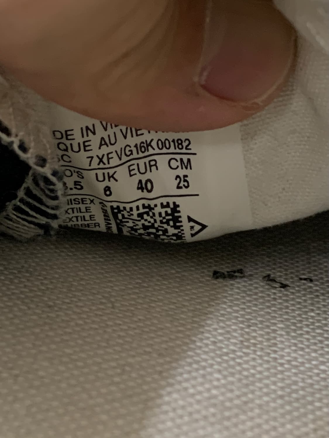 컨버스 런스타 하이크 OX 로우 블랙 250 상품이미지10