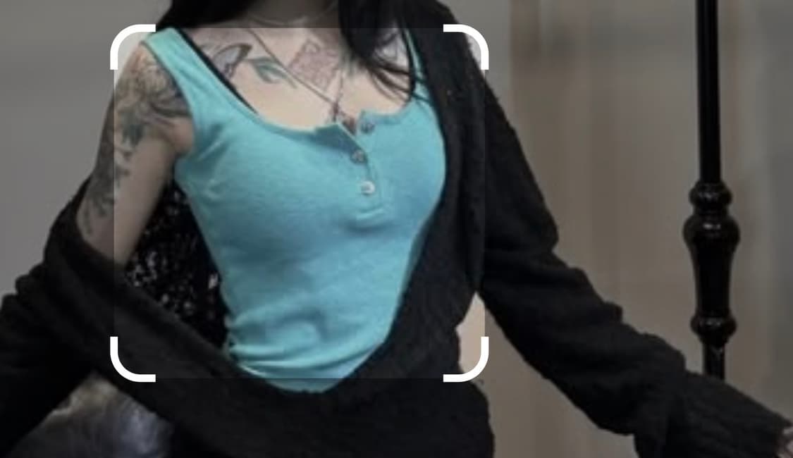 민트 청록 나시 민소매 빈티지 구함 상품이미지1