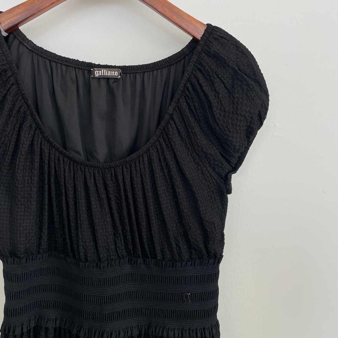 존 갈리아노 블랙 원피스 상품이미지2