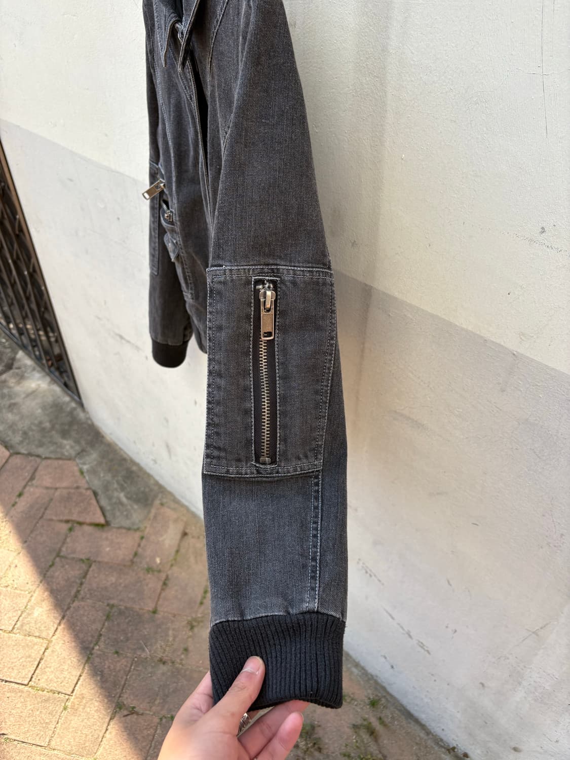 Marc Jacobs Denim Biker Jaket 상품이미지4