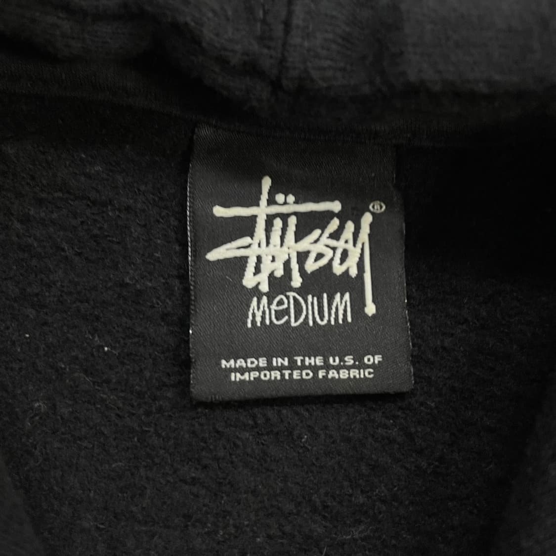 스투시 Stussy N4 1980 후드티 블랙 상품이미지5