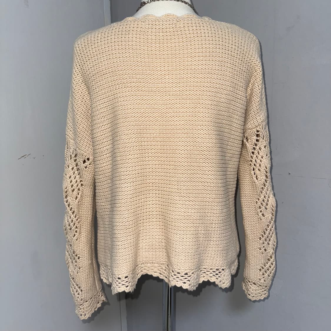 로리즈팜 모리걸 히피 크로쉐 니트  상품이미지3