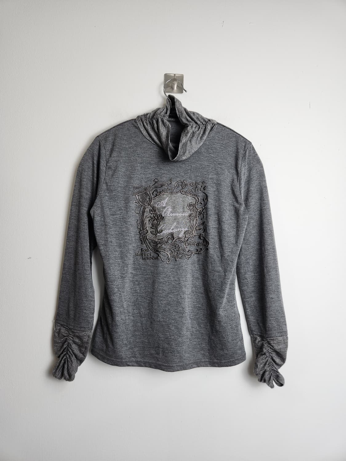 (KOOS)셔링 롱 슬리브  상품이미지7