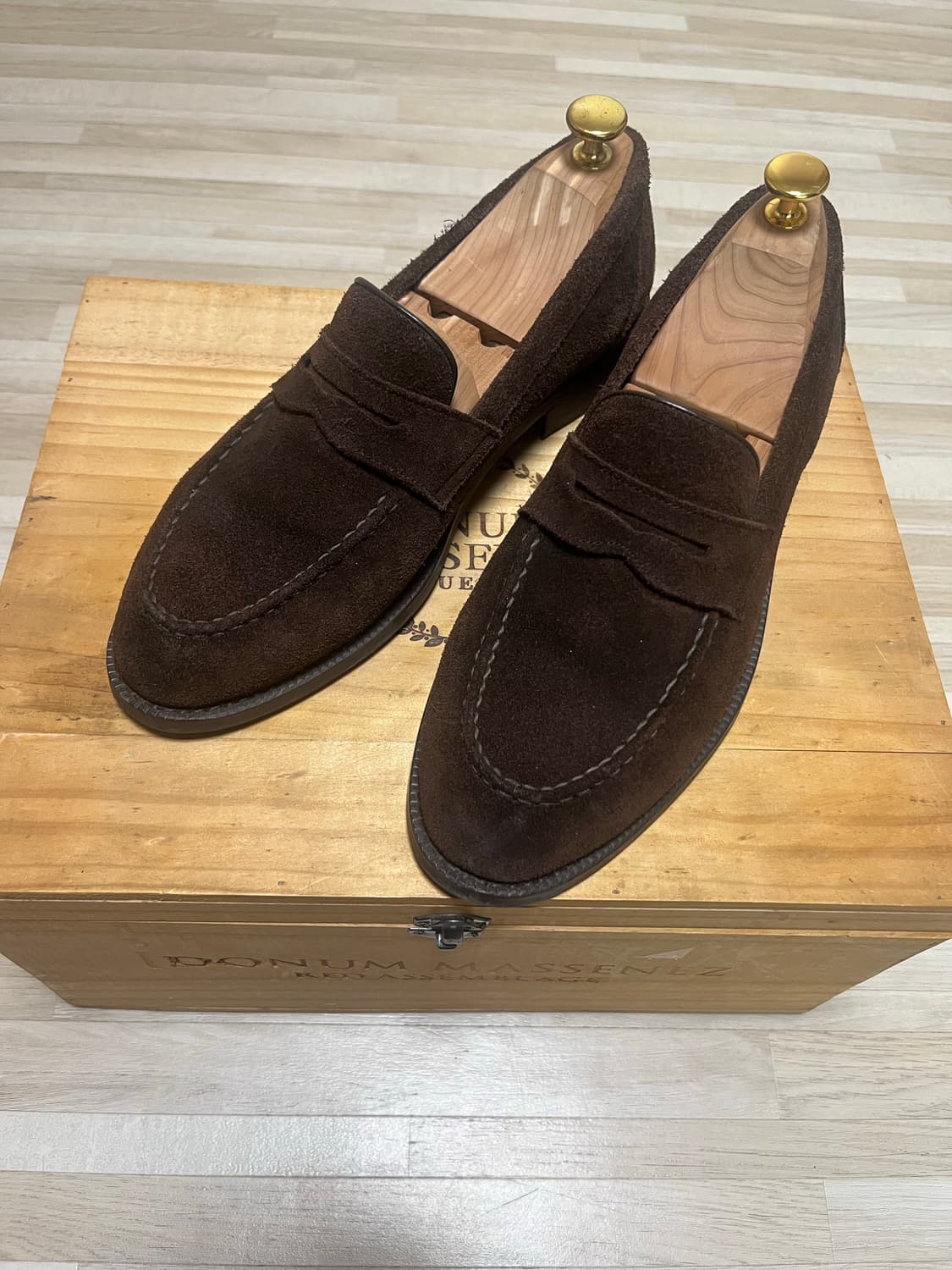 로맨틱무브 스웨이드 로퍼 260 상품이미지1