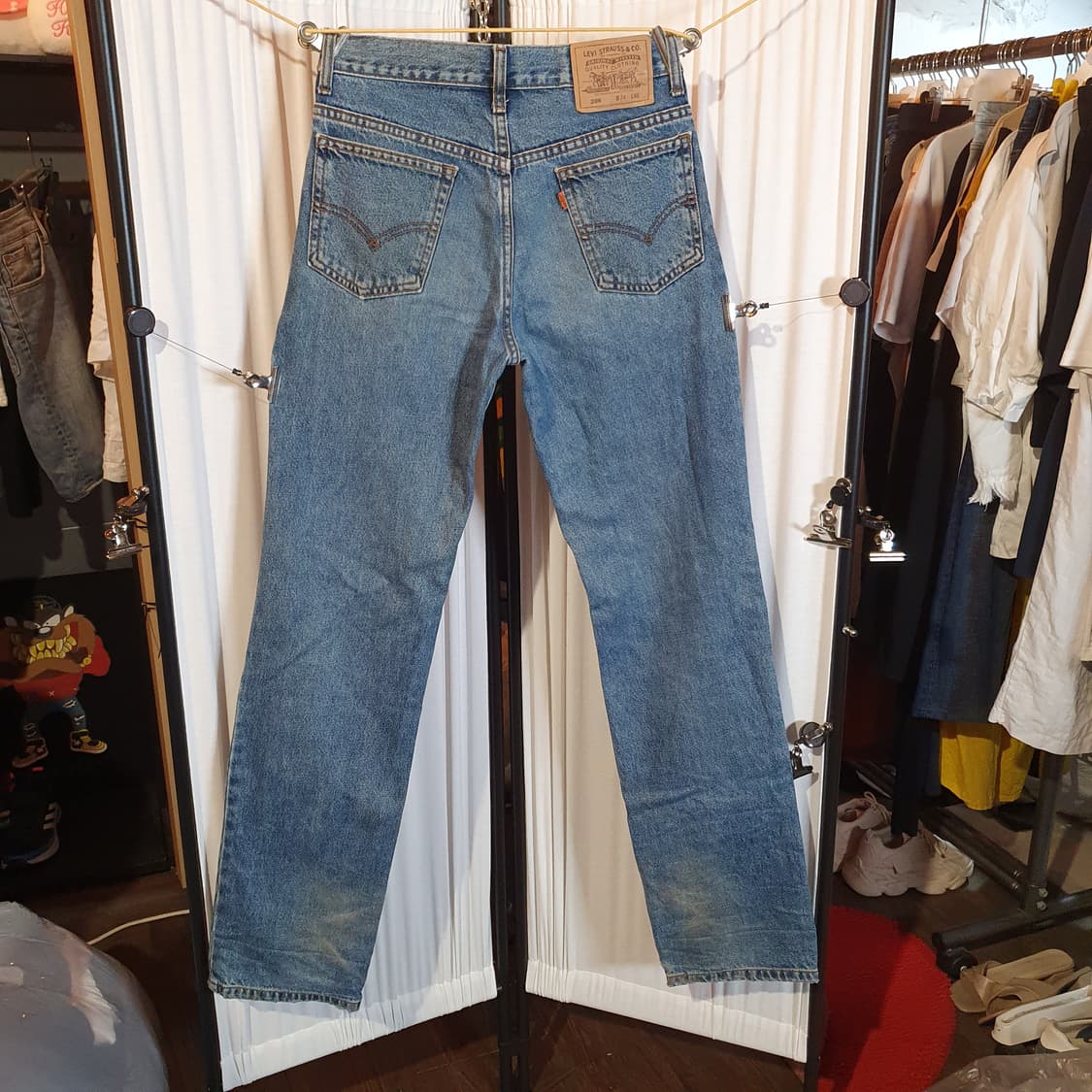 빈티지 90s 리바이스 206. 오렌지탭. 26사이즈 2508604 상품이미지3