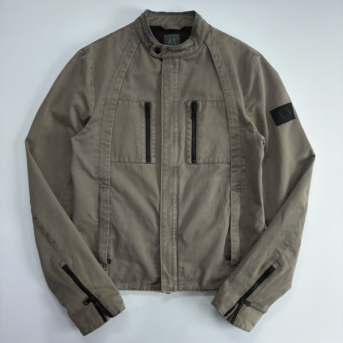 Armani exchange  아르마니 익스체인지 코튼 포켓 라이더 자켓 상품이미지1