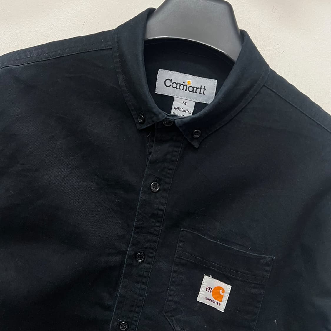 칼하트 리메이크 블랙 긴팔 셔츠 남방 M 상품이미지3