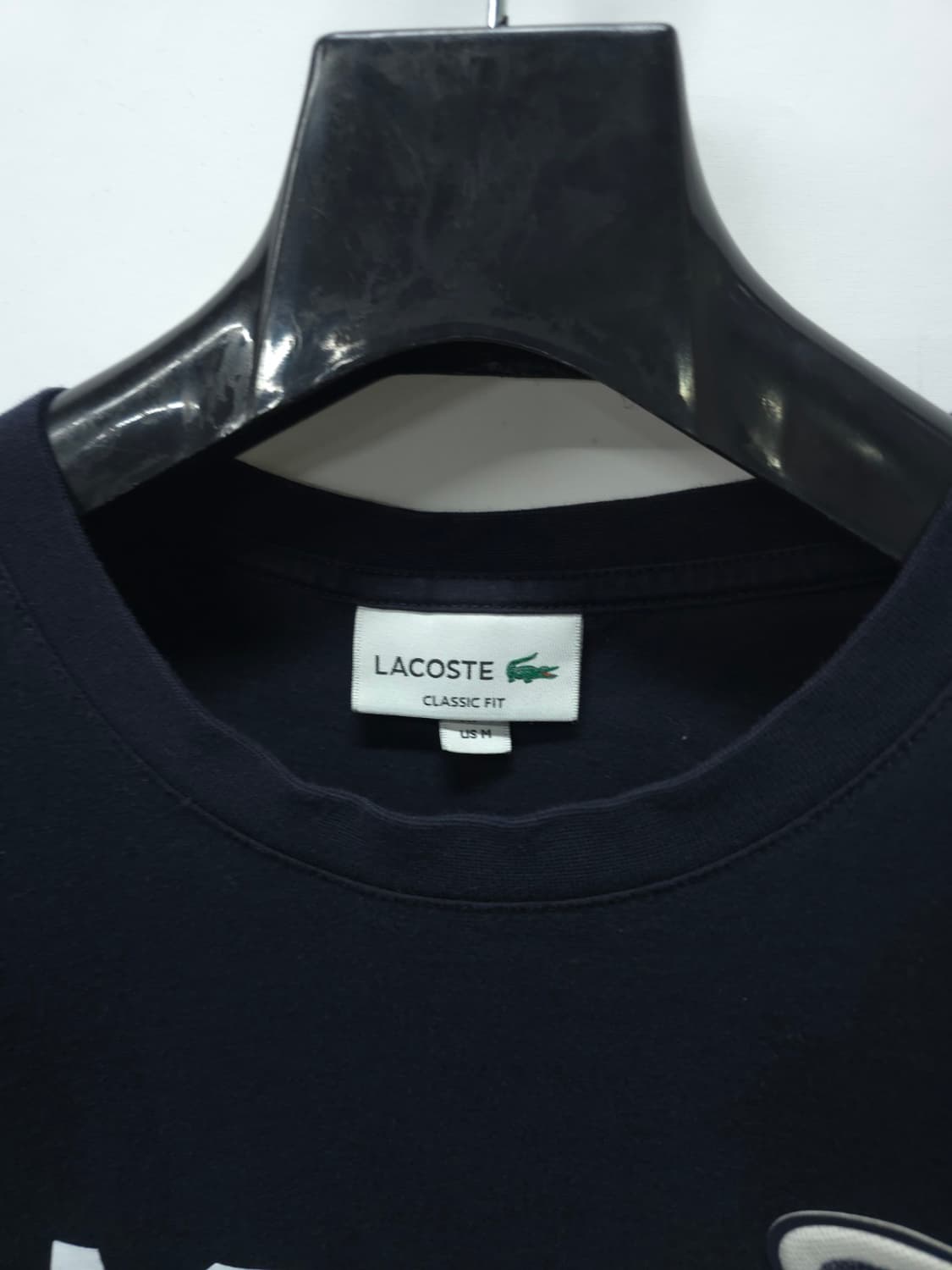 라코스테 빅로고 네이비 반팔 티셔츠(100) 상품이미지4