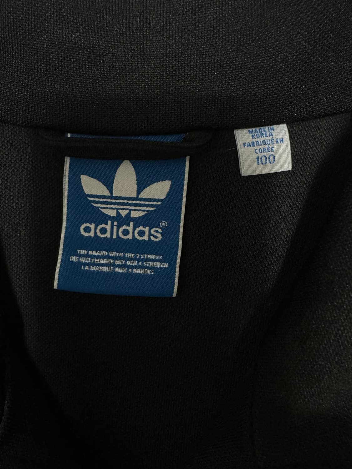 아디다스 유로파 블랙 트랙탑 져지 상품이미지4