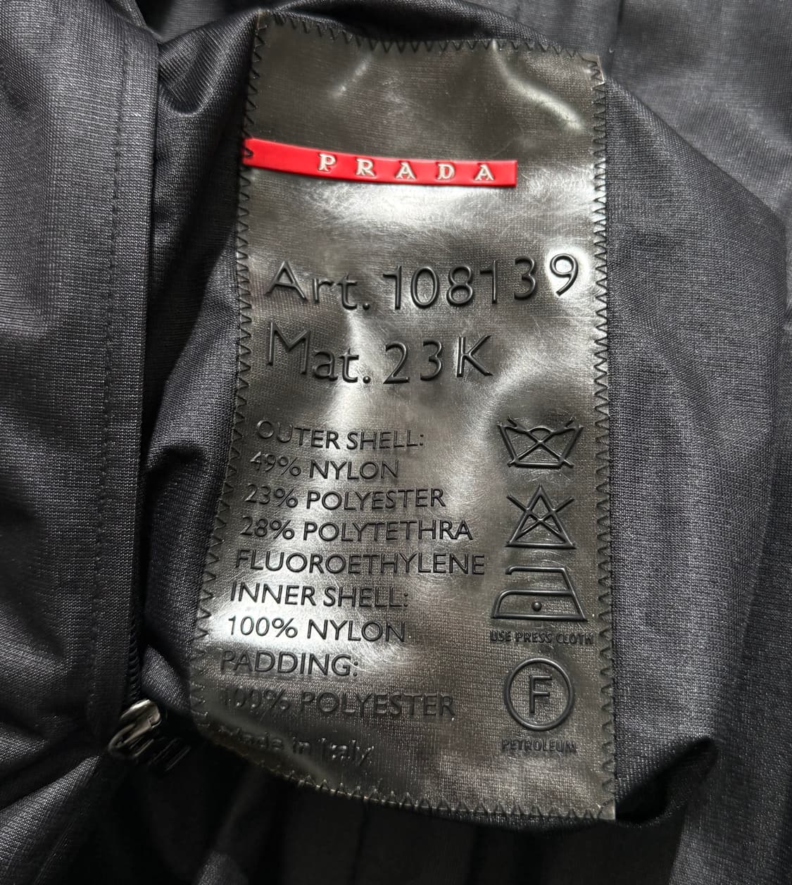 프라다 스포츠 2000‘s 리버시블 다운 점퍼 상품이미지9