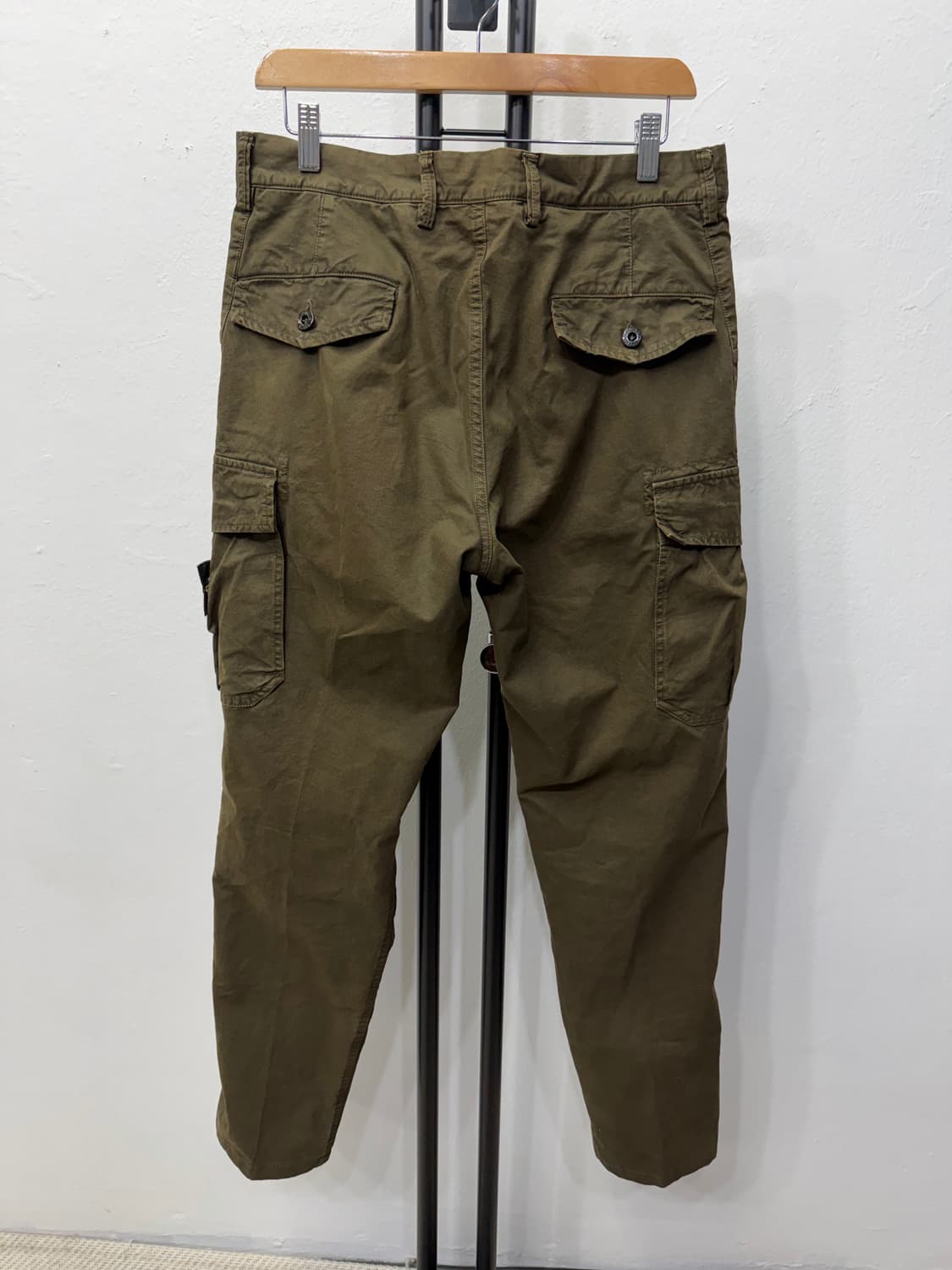 정품) 스톤아일랜드 FW 카고 바지 올리브 32 상품이미지5