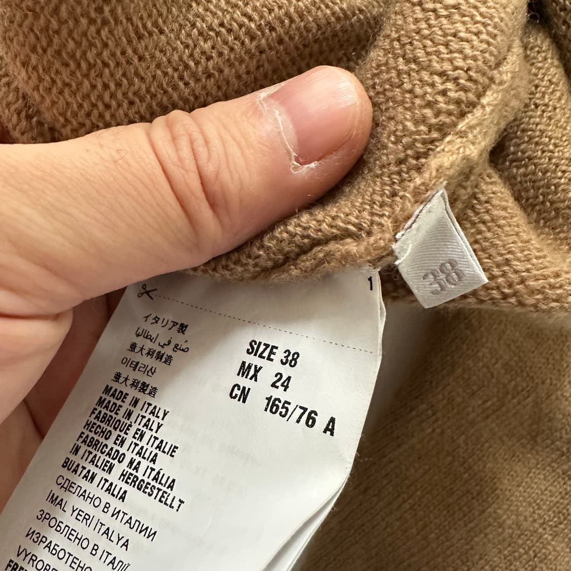 프라다 prada 캐시미어 니트 블라우스 상품이미지9