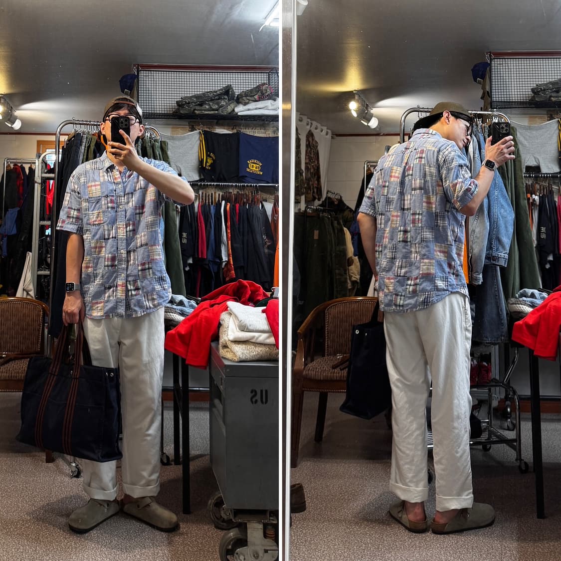 Polo Linen Chino Pants, Talon Zip (~37) 상품이미지3