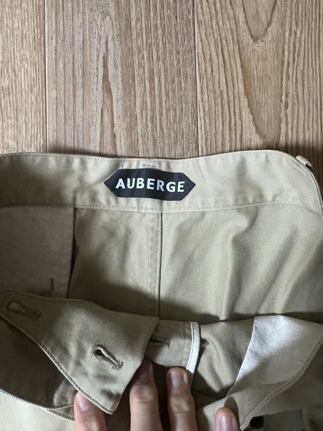 오베르쥬 치노 팬츠 아프레쎄 오라리 코모리 상품이미지3