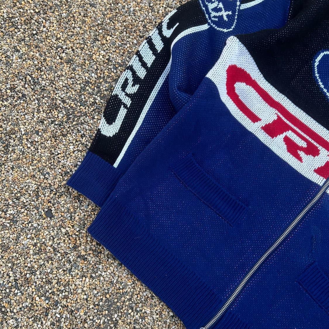 크리틱 포드 콜라보 니트 집업 상품이미지3