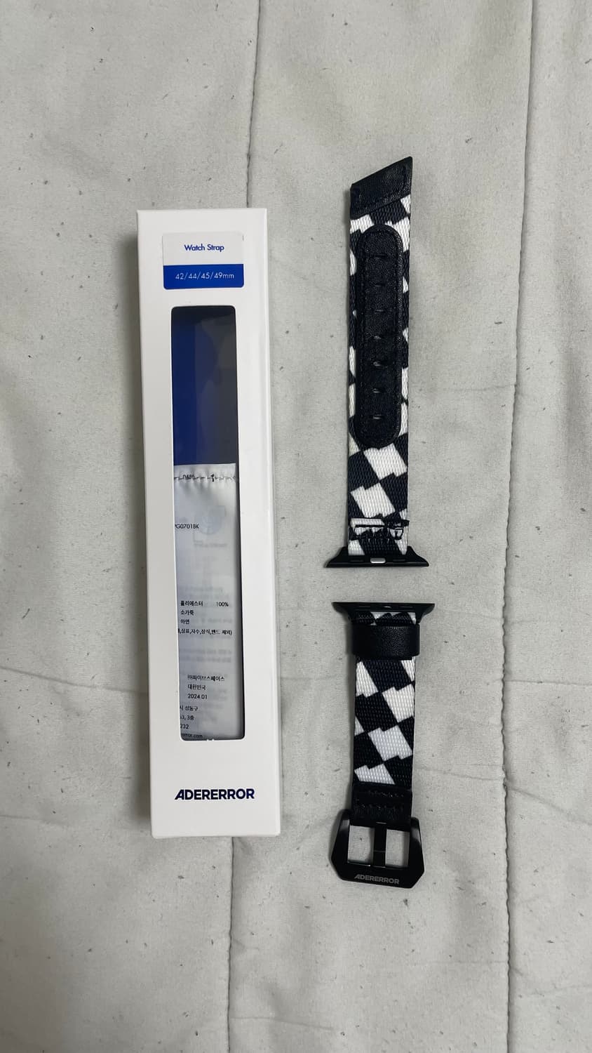 A2 사이즈 아더에러 테닛 워치 스트랩 느와르 상품이미지2
