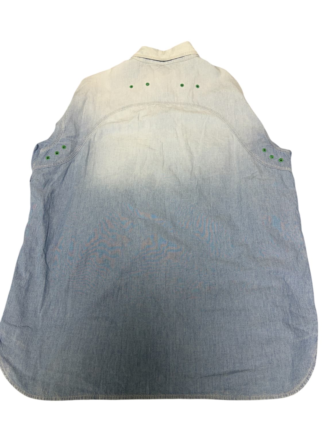 케피탈 샴브레이 본 패치 셔츠 상품이미지2