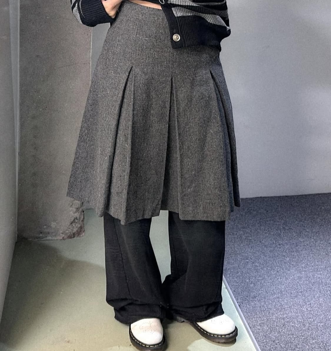 olive des olive 플리츠 스커트 니혼진 미디스커트 핀터레스트 상품이미지3